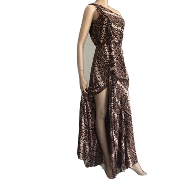 BCBGMAXAZRIA animal print maxi dress TART COMBO - Picture 4 of 16